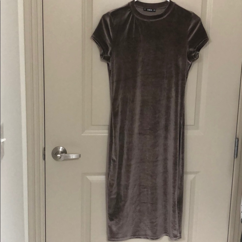 SHEIN Velvet Dress
